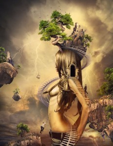 Surreal artworks by Romel Belga (originally shared Rogue Flor google+)