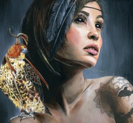 falcon- Artista Melissa Hartley artist