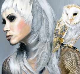owl Melissa Hartley artist